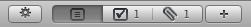 Preview Pane Border Buttons